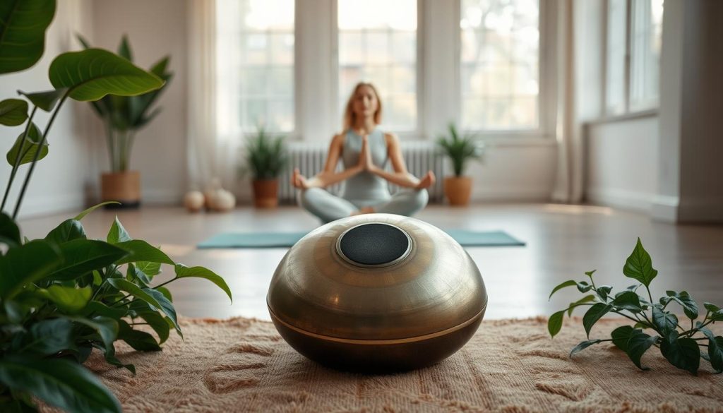 Handpan et yoga : créer une ambiance sonore douce