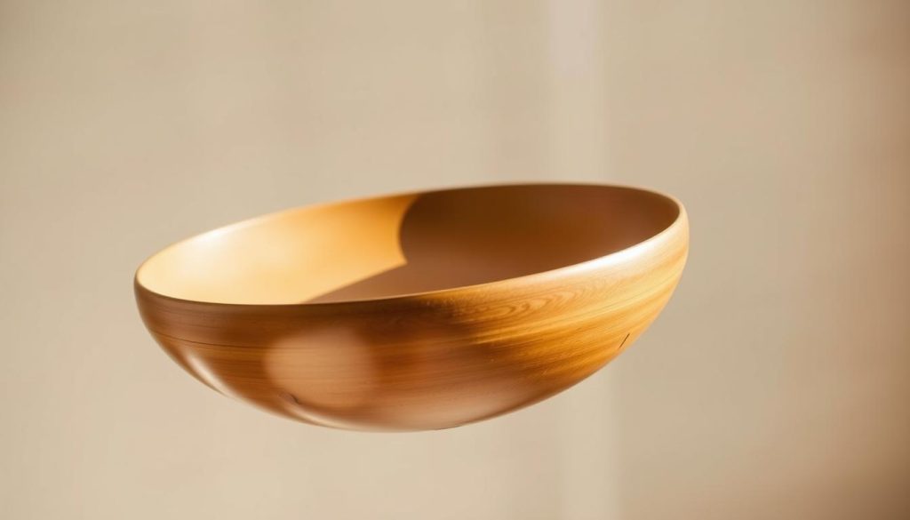 Optimiser budget handpan: a sleek, minimalist handpan floating against a soft, blurred background. The instrument has a smooth, polished surface in a warm, earthy tone, reflecting the natural beauty of the materials. Gentle highlights accentuate the curves and textures, creating a sense of refined craftsmanship. The lighting is soft and diffused, creating a calm, contemplative atmosphere. The composition places the handpan as the central focus, inviting the viewer to appreciate its form and consider the balance between quality and affordability when choosing a musical instrument. Optimiser budget handpan: a sleek, minimalist handpan floating against a soft, blurred background. The instrument has a smooth, polished surface in a warm, earthy tone, reflecting the natural beauty of the materials. Gentle highlights accentuate the curves and textures, creating a sense of refined craftsmanship. The lighting is soft and diffused, creating a calm, contemplative atmosphere. The composition places the handpan as the central focus, inviting the viewer to appreciate its form and consider the balance between quality and affordability when choosing a musical instrument.